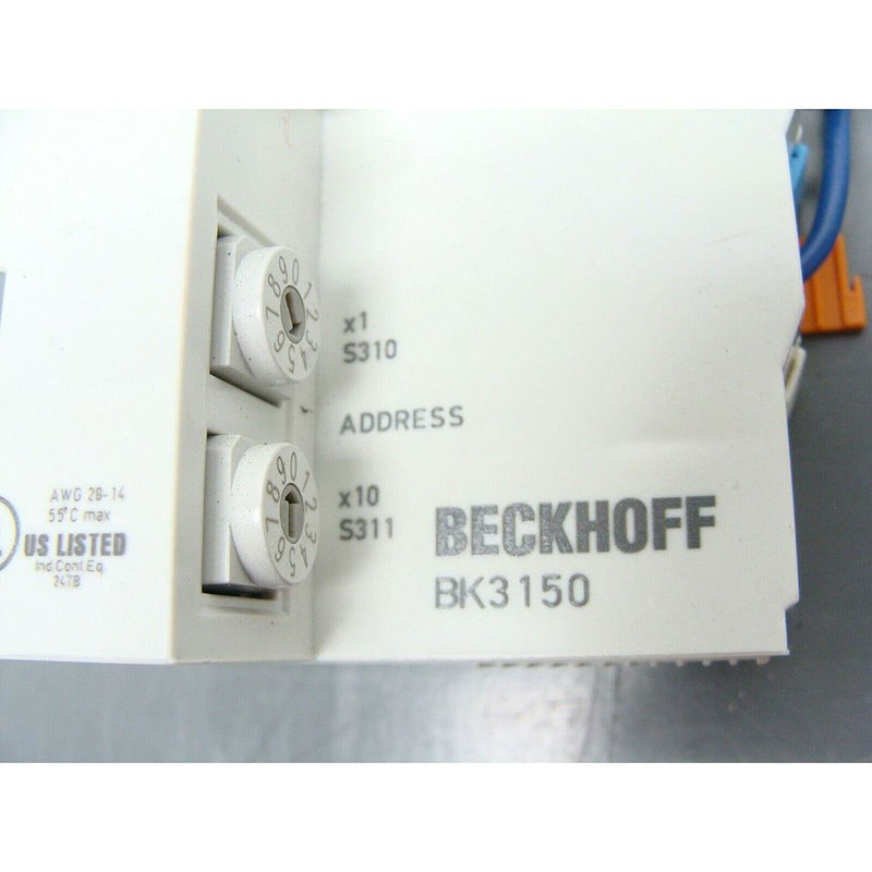 Beckhoff Digital I/O Profibus Compact Bus Coupler Module BK3150