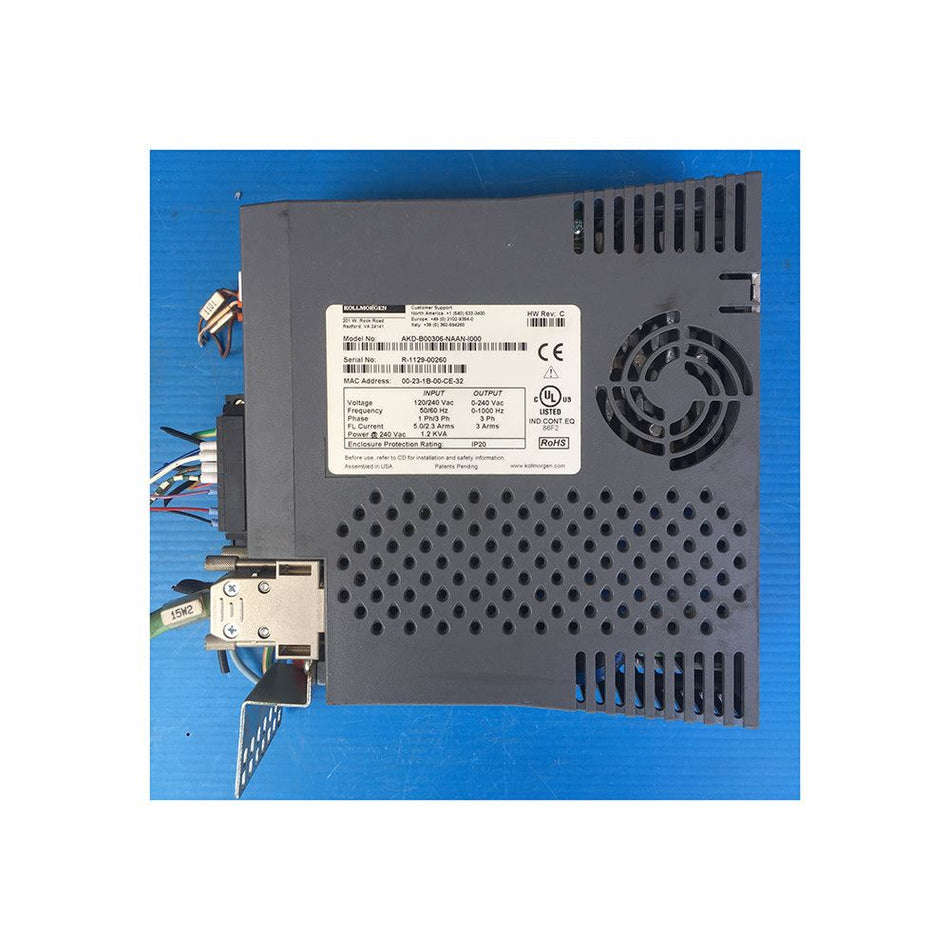 KOLLMORGEN SERVO DRIVE AKD-B00306-NAAN-I000