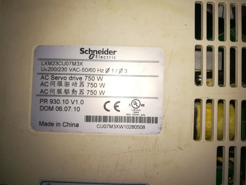 Schneider   LXM23CU04M3 used