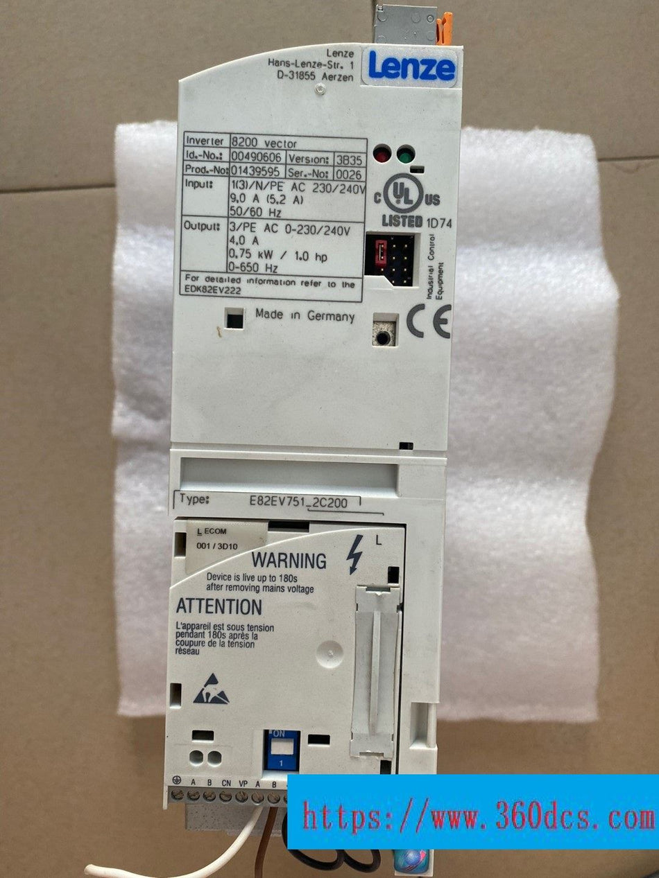 伦茨 E82EV751-2C200