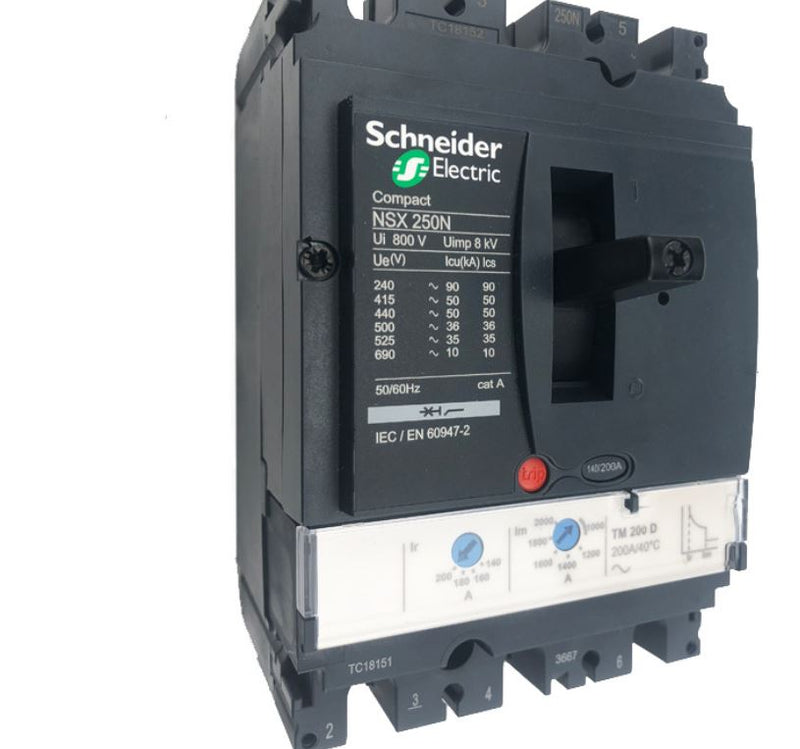 SCHNEIDER NSX100N TMD 25 3P3D F new