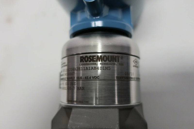 rosemount 3051S1CG4A2E11A1AB4D1M5