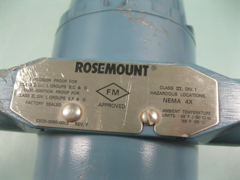 rosemount 3051 CD 3A 02A1AS5E5M5Q4