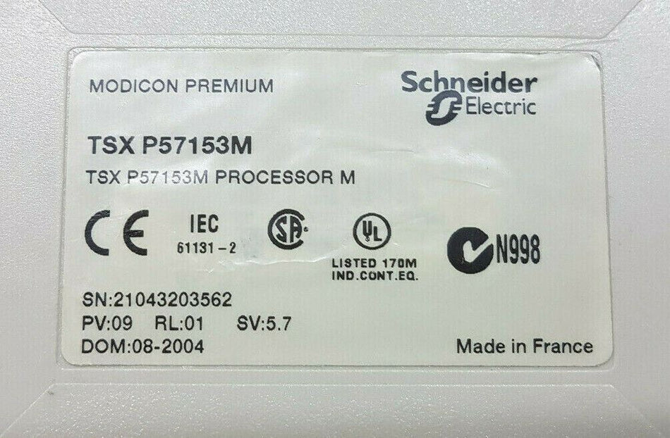 施耐德 TSX P57153M