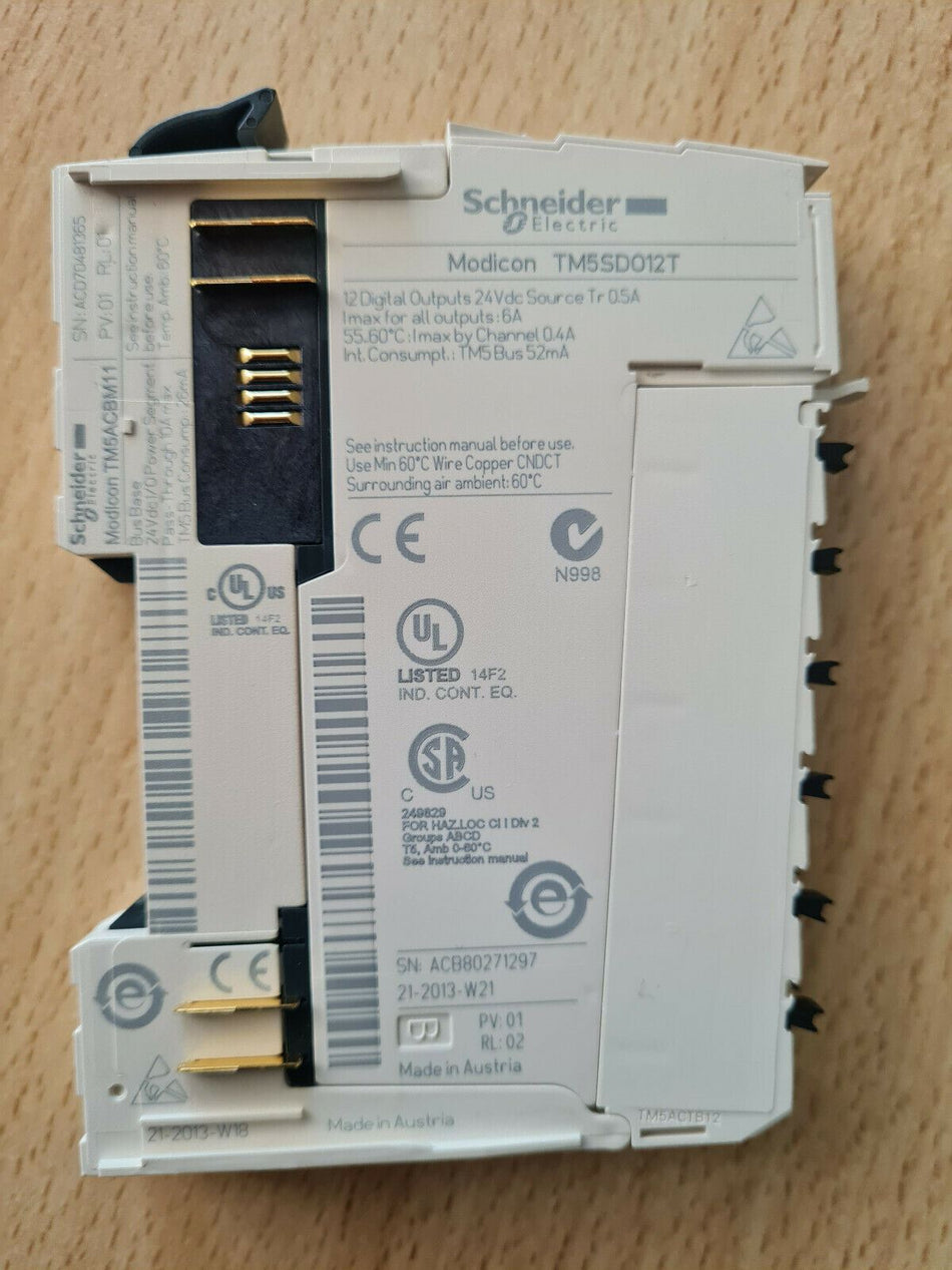 施耐德 TM5SDO12T