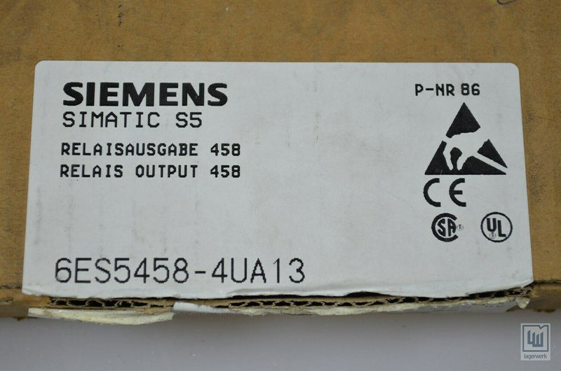 SIEMENS 6ES5458-4UA13