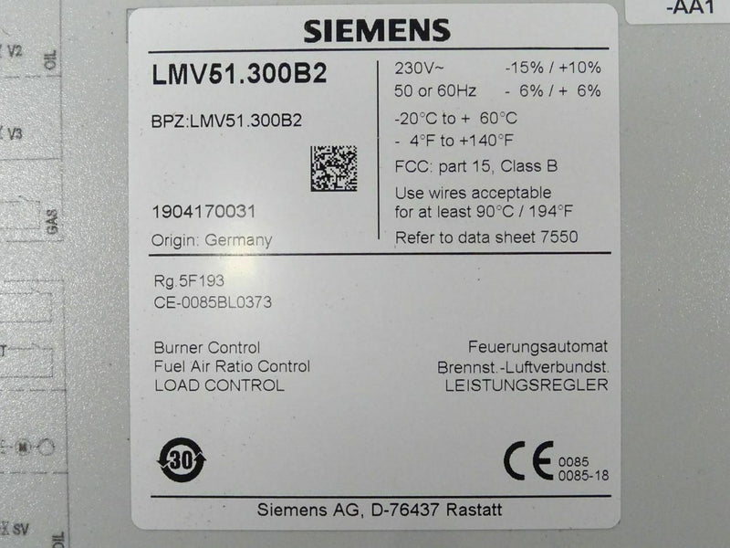 SIEMENS SIEMENS LMV51.300B2