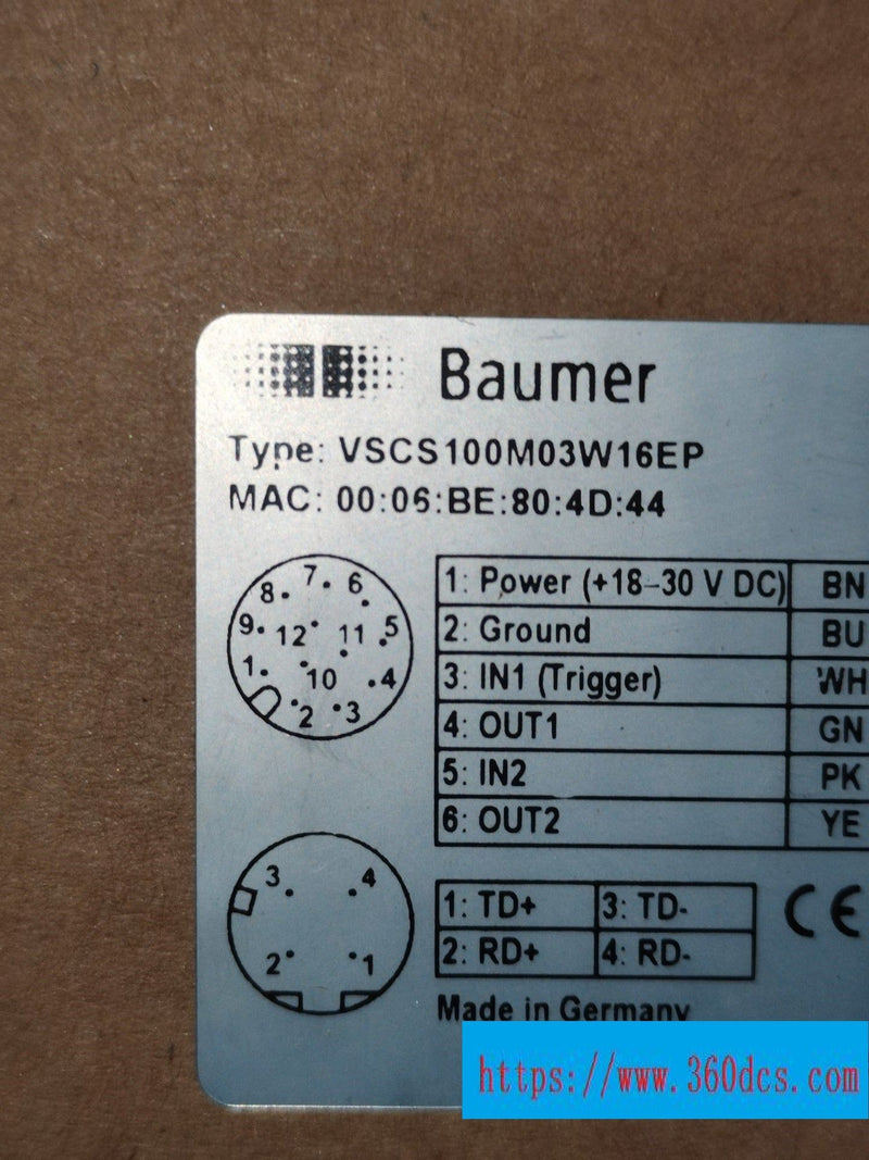 baumer vscs100m03w16ep