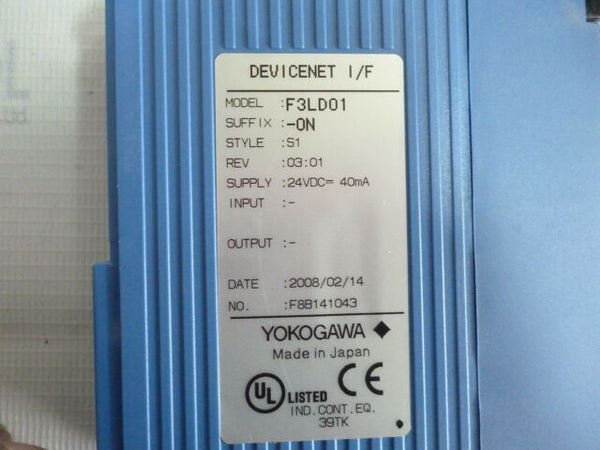 YOKOGAWA F3LD01-0N used