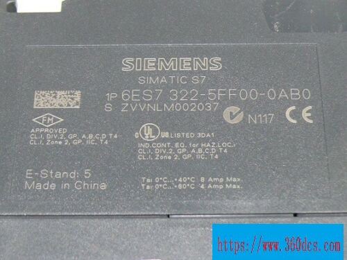 SIEMENS 6ES7322-5FF00-0AB0