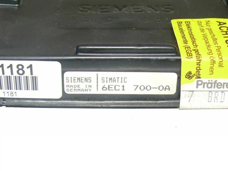 SIEMENS 6EC1700-0A