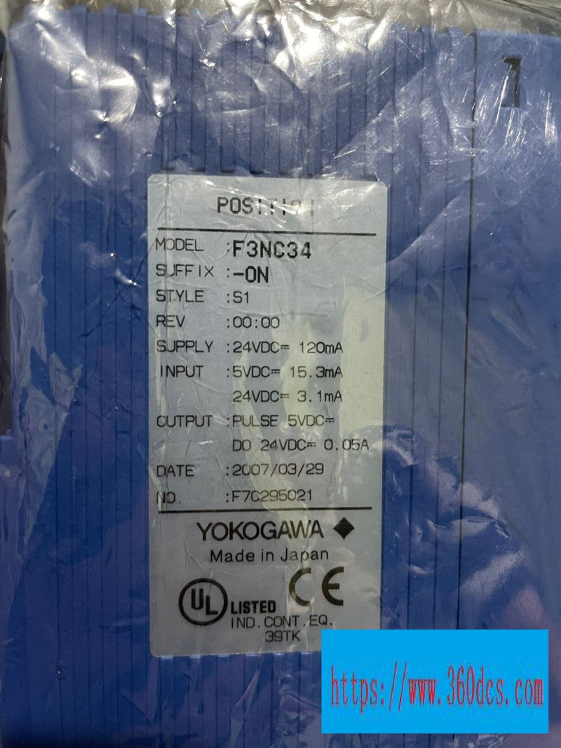 YOKOGAWA F3NC34-ONnew