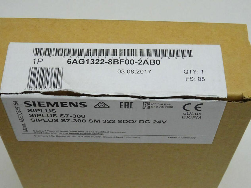 SIEMENS 6AG1322-8BF00-2AB0