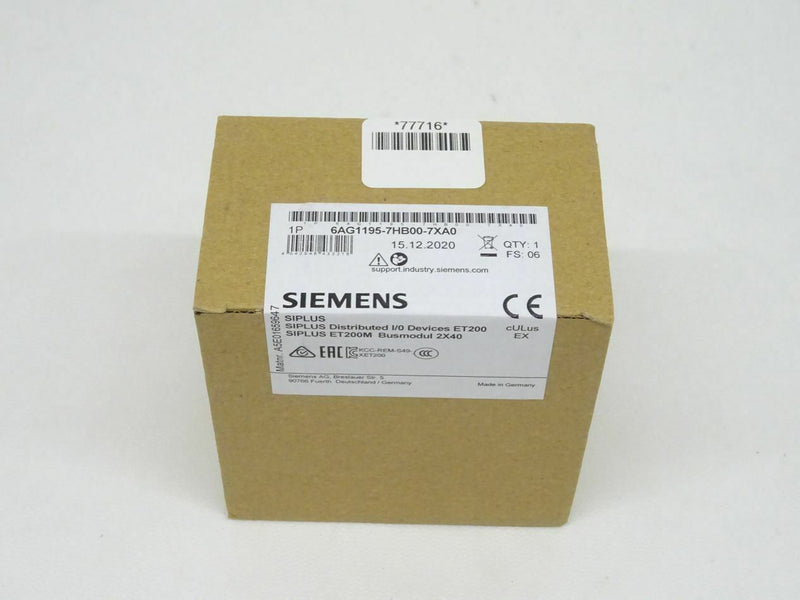 SIEMENS 6AG1195-7HB00-7XA0 NEW