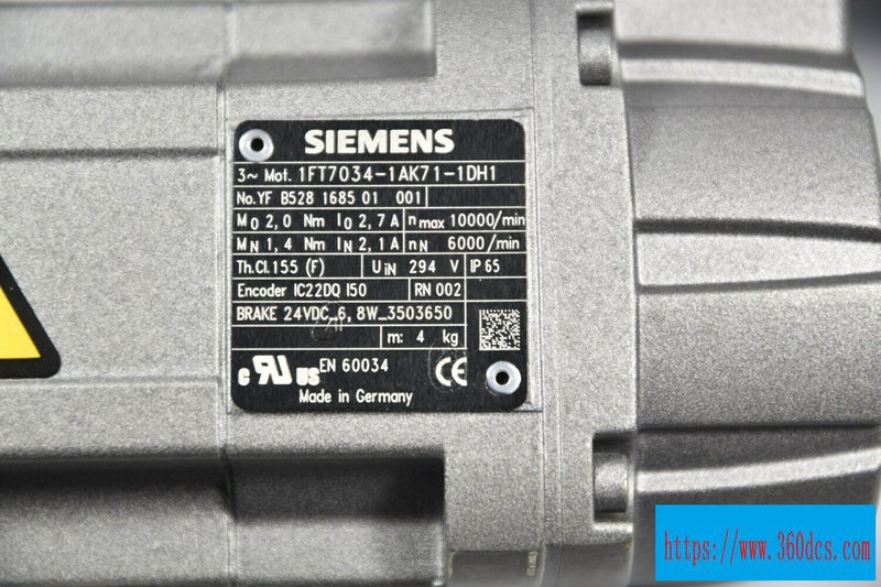 SIEMENS 1FT7034-1AK71-1DH1