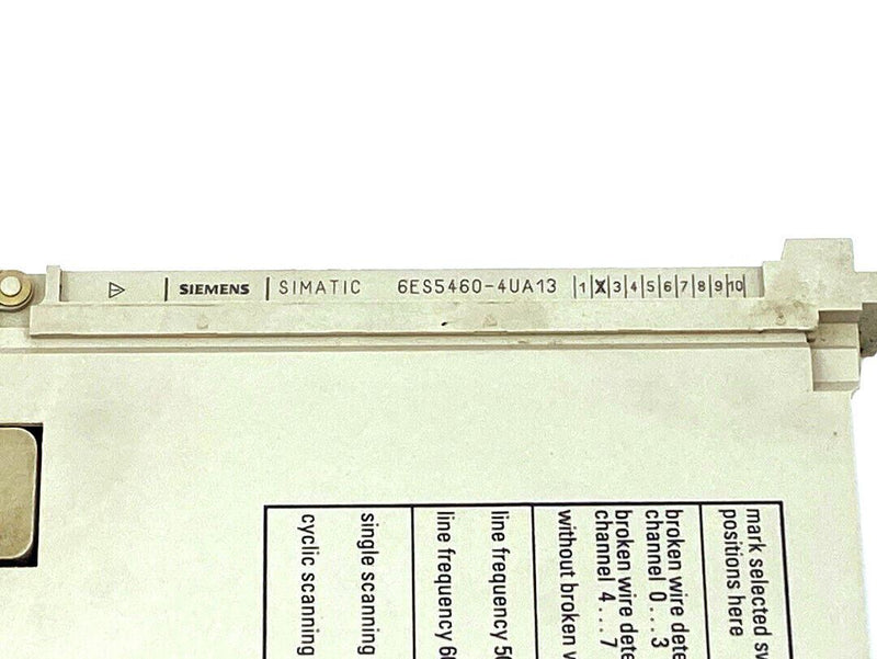SIEMENS 6ES5460-4UA13