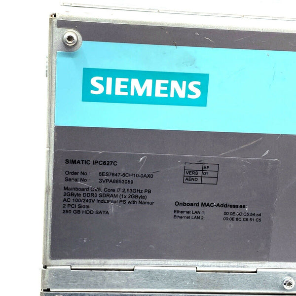 SIEMENS 6ES7647-6CH10-0AX0