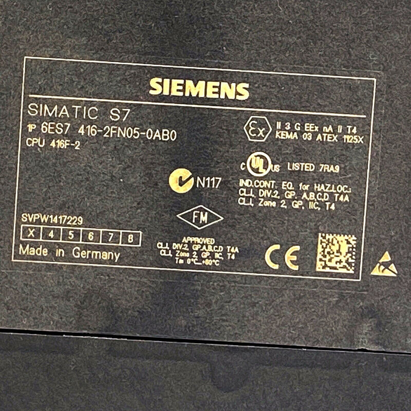 SIEMENS 6ES7416-2FN05-0AB0