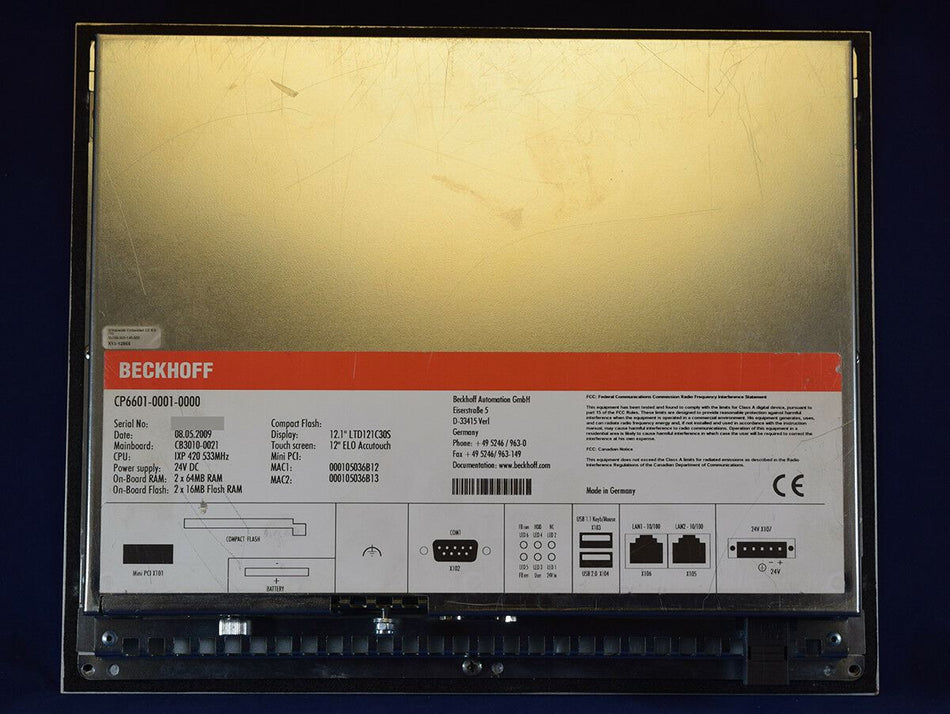 Beckhoff CP6601
