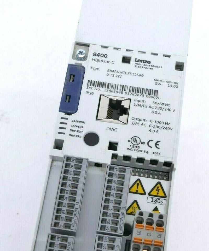 lenze E84AVHCE7512SX0