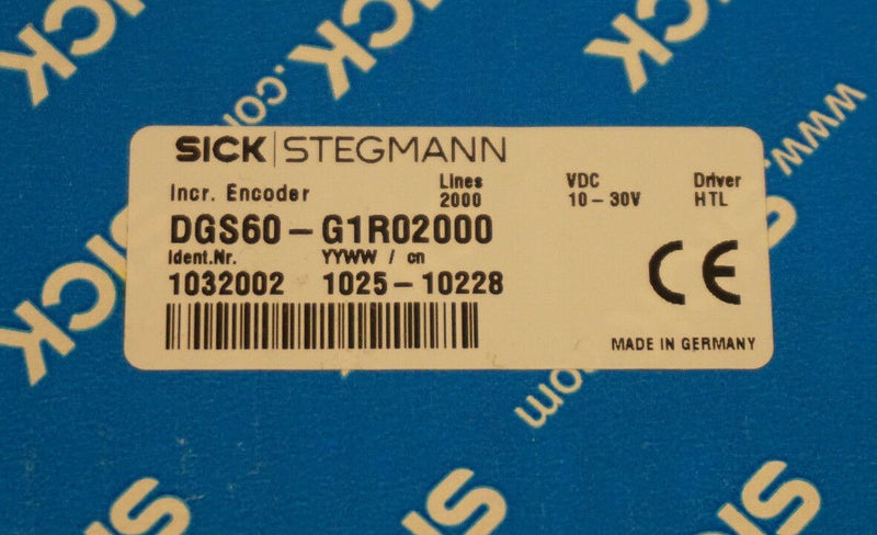 sick DGS60-G1R02000