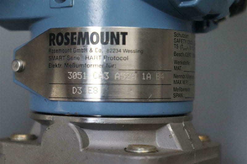 ROSEMOUNT 3051 CA used