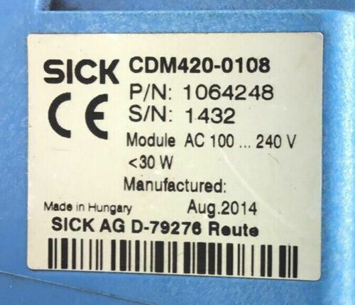 sick Cdm420-0108