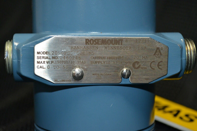 ROSEMOUNT 2090FG232DE1M5 used