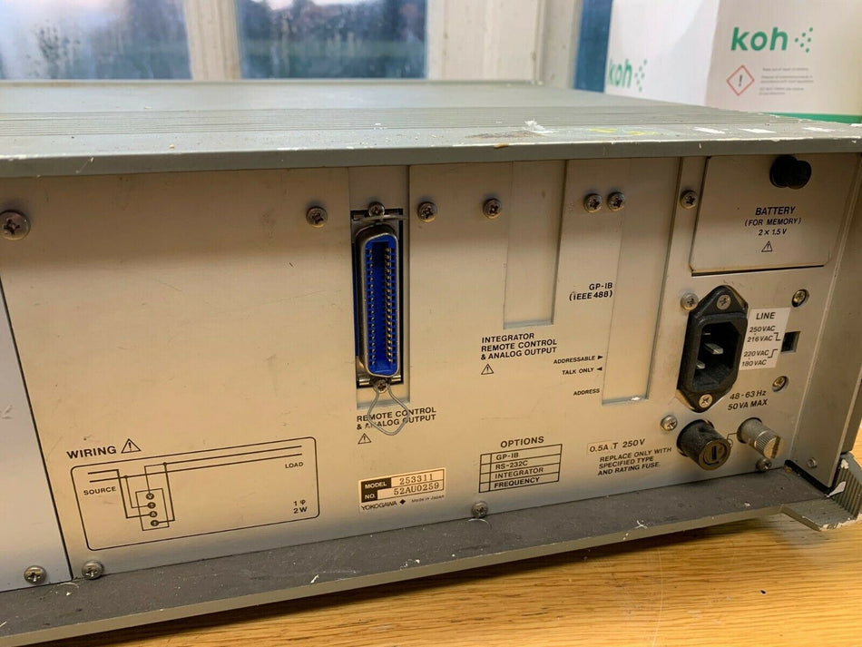 YOKOGAWA 2533 usado