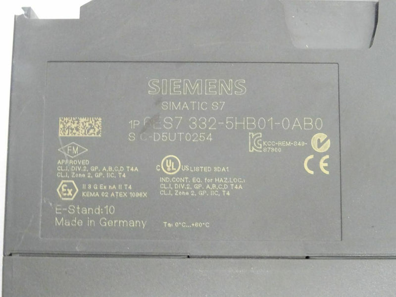 SIEMENS 6ES7322-5HB01-0AB0