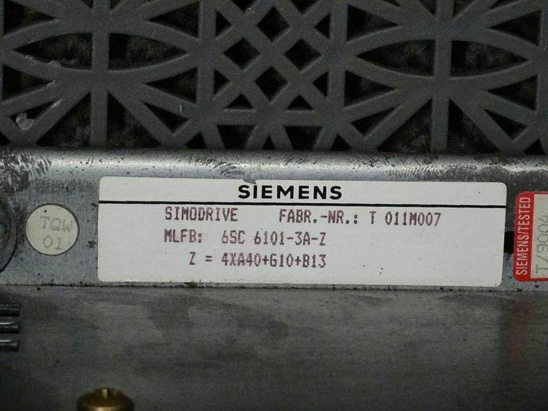 SIEMENS 6SC6101-3A-Z