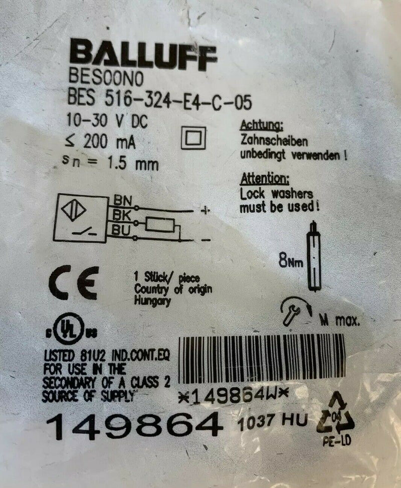 1PC FOR BALLUFF BES516-324-E4-C-05 NEW