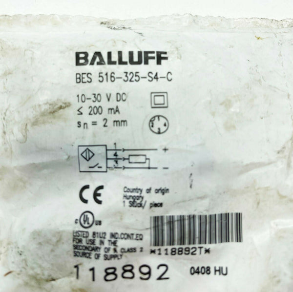 1PC FOR BALLUFF  BES 516-325-S4-C NEW