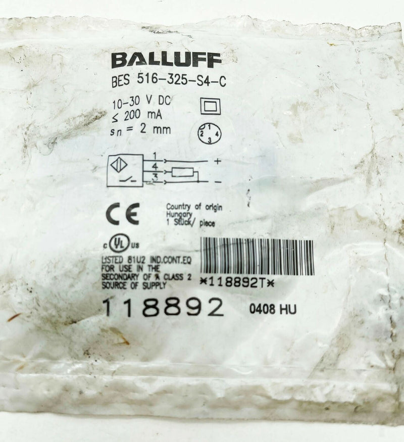 1PC FOR BALLUFF  BES 516-325-S4-C NEW