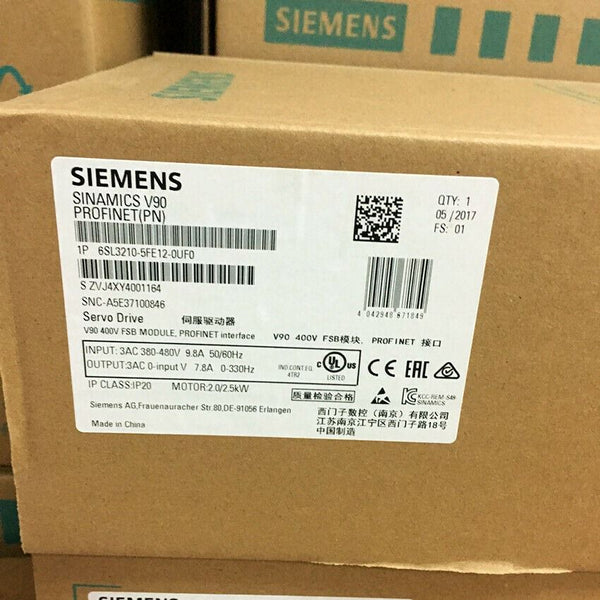 SIEMENS 6SL3210-5FB12-0UF0