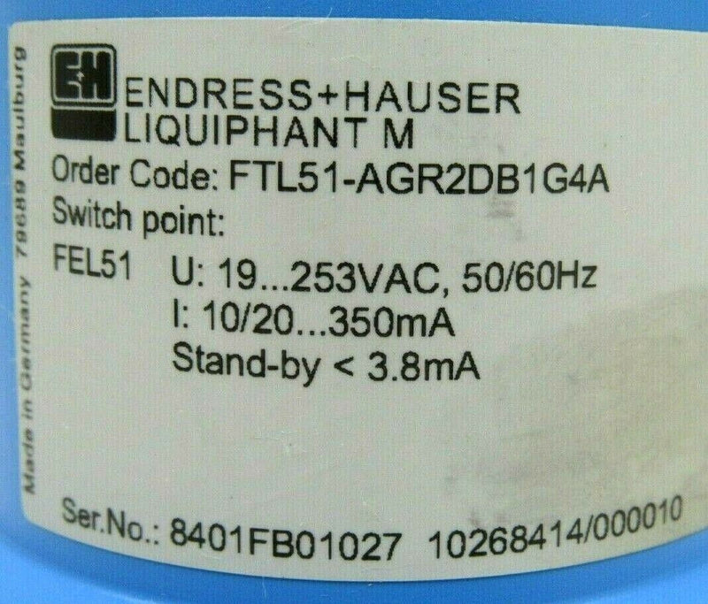 e+h ftl51-agr2db1g4a used