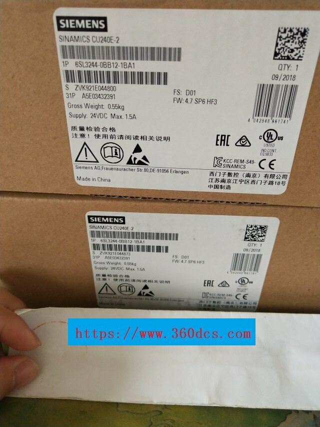 SIEMENS 6sl3244-0bb12-1ba1