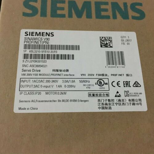 SIEMENS 6sl3210-5fb10-2uf0