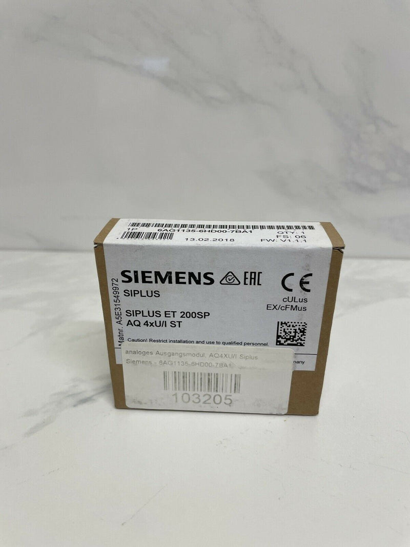 SIEMENS 6AG1135-6HD00-7BA1 NEW