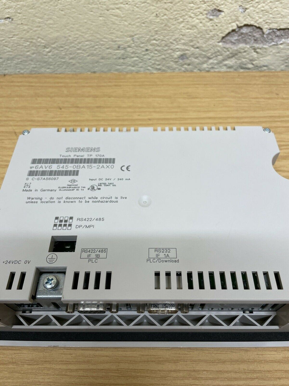 SIEMENS 6AV6545-0BA15-2AX0