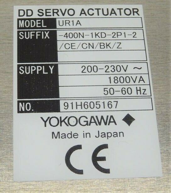 YOKOGAWA UR1A4001KD 2P1 2 / Ce / Cn / BK / Z new