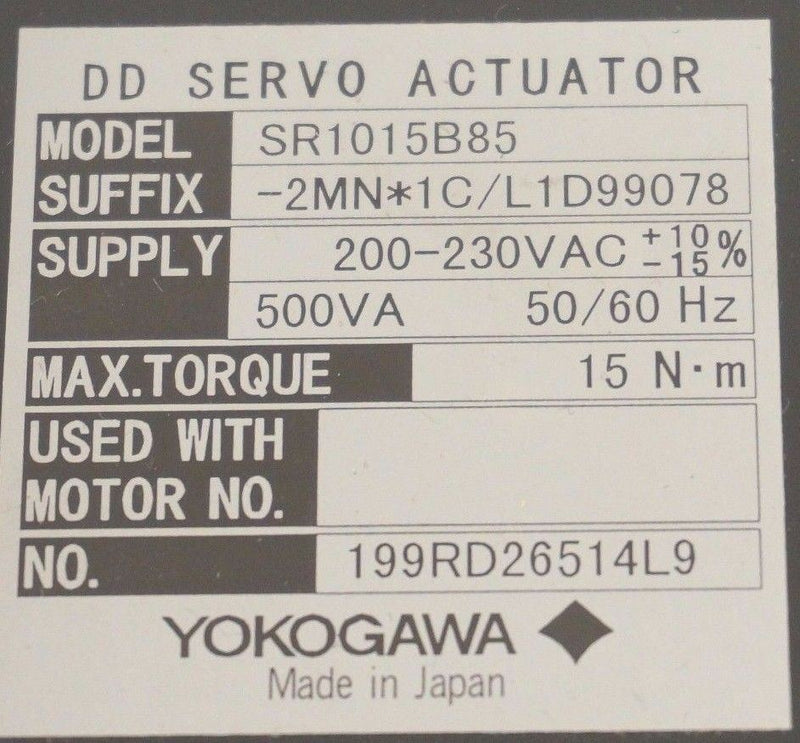 YOKOGAWA SR1015B85 used