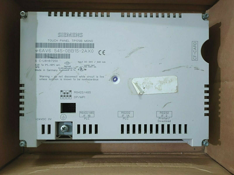 SIEMENS 6av6545-0bb15-2ax0