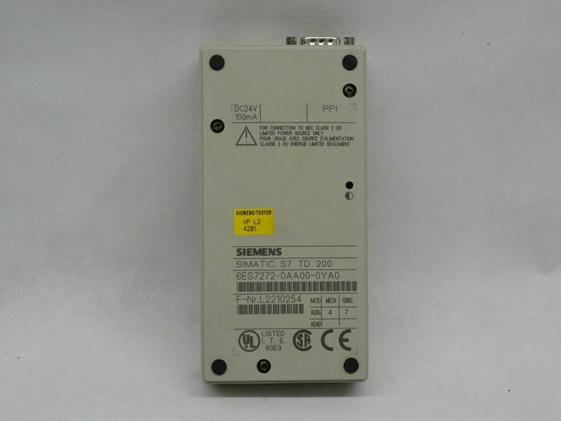 SIEMENS 6es7272-0aa00-0ya0