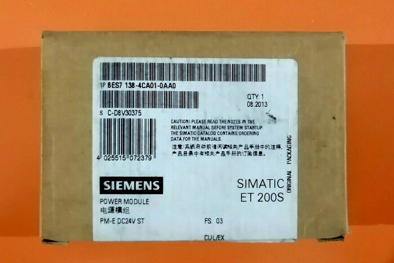 SIEMENS 6es7-138-4ca01-0aa0