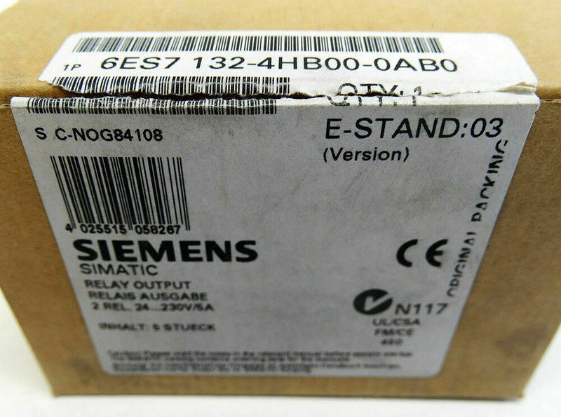 SIEMENS 6es7132-4hb00-0ab0