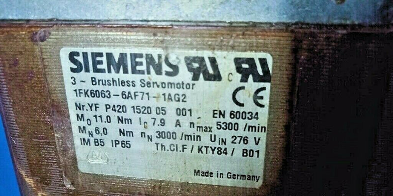 SIEMENS 1fk6063-6af71-1ag2