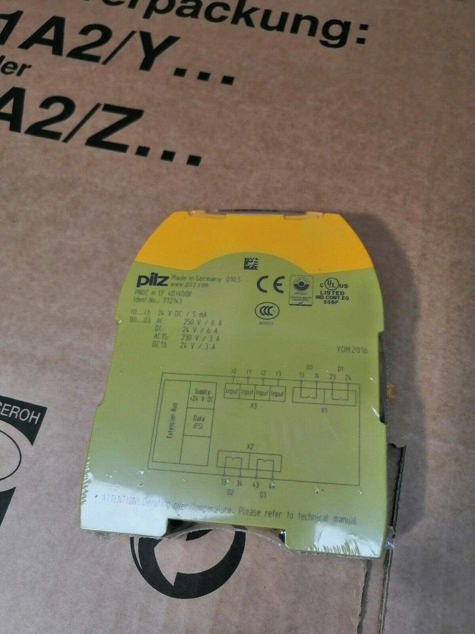 PILZ PNOZ m EF 4DI4DOR 全新