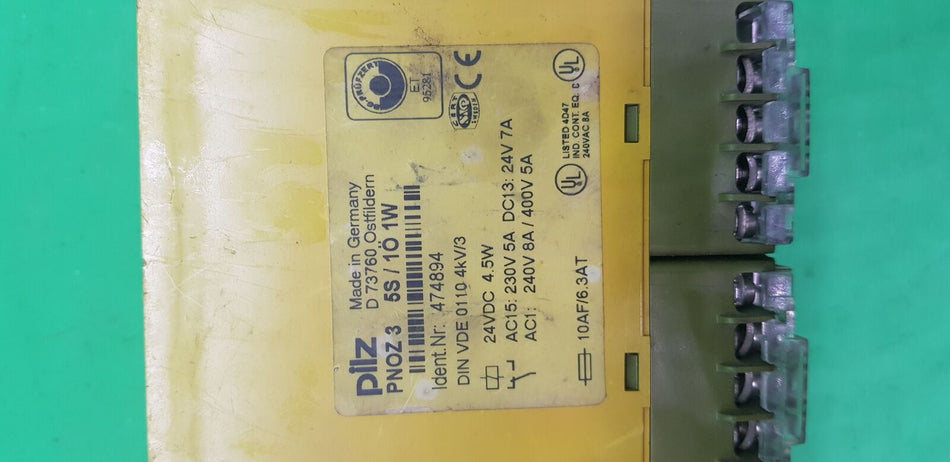 PILZ PNOZ 3 二手