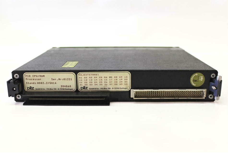 PILZ P10 CPU/RAM  used